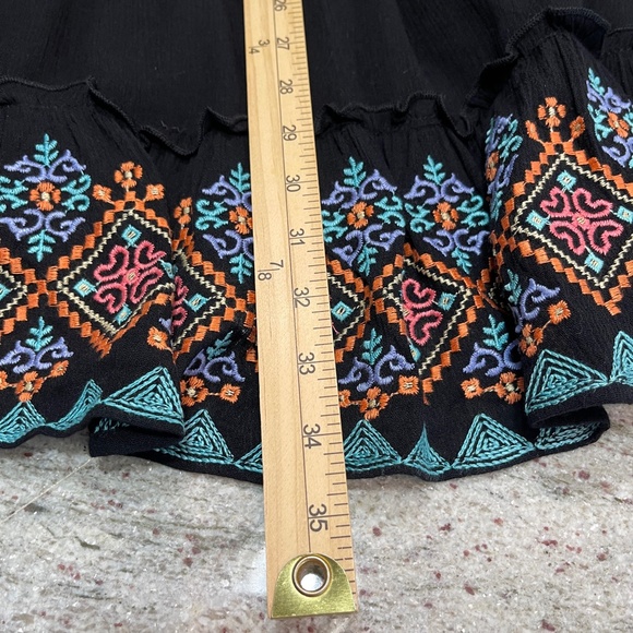 Savanna Jane Floral Embroidered Mini Dress Halter High Neck Open Back - Picture 14 of 14